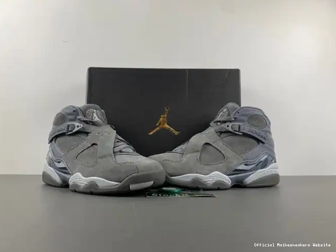 Official Maikesneakers Cool 8 305381-014 Jordan Retro Grey 0616